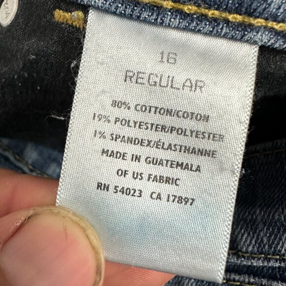 Old Navy Women's The Flirt Bootcut Jeans Size 16 Regular - Picture 3 of 8